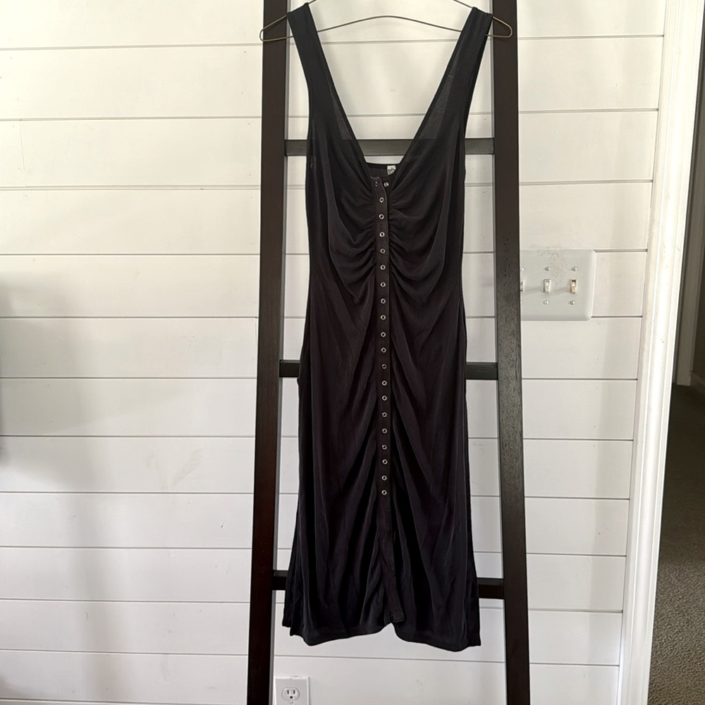 Free people snap/button-up slip